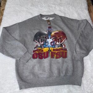 Vintage Lee OSU Buckeyes vs FSU Seminoles 1997 Nokia Sugar Bowl‎ Sweater Mens XL